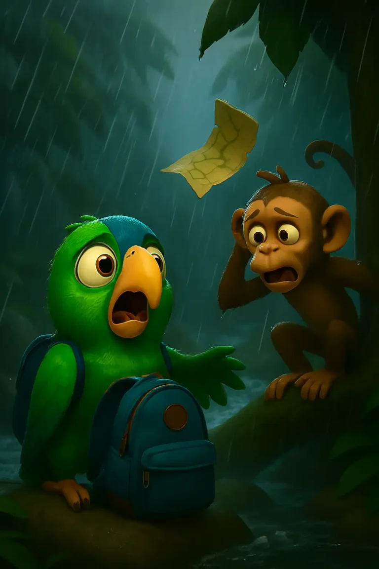 Kapitola 4: Bouře a ztracená mapa