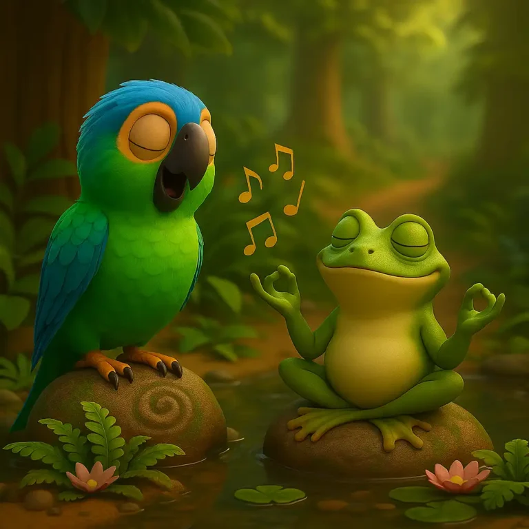 Listová mapa a šeptající strom