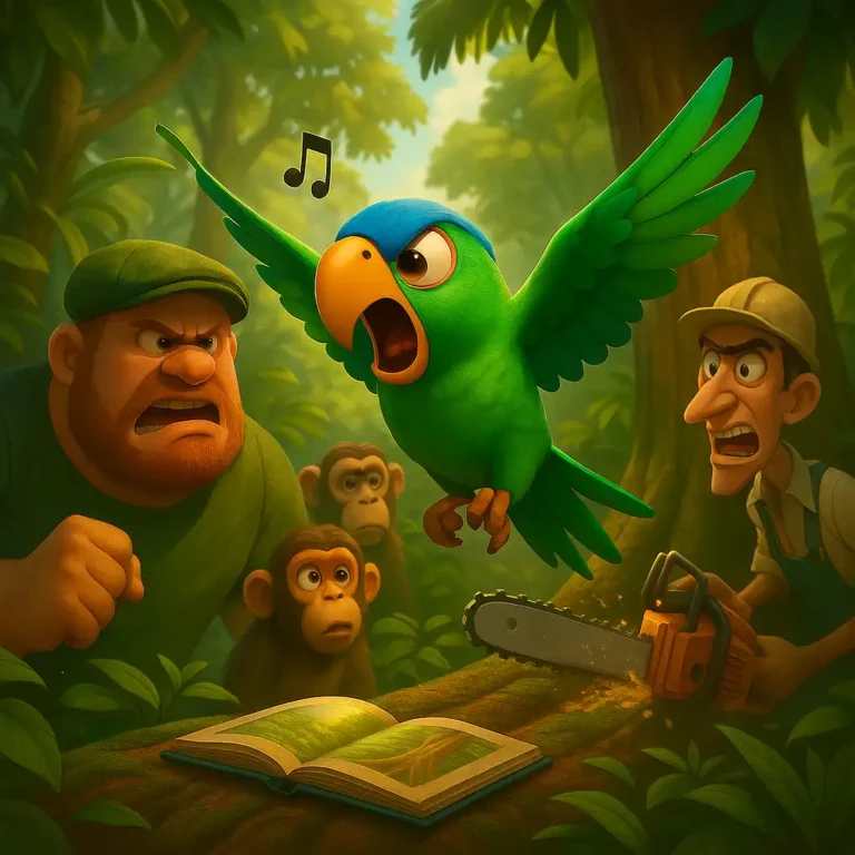 Džungle proti dřevěným holím