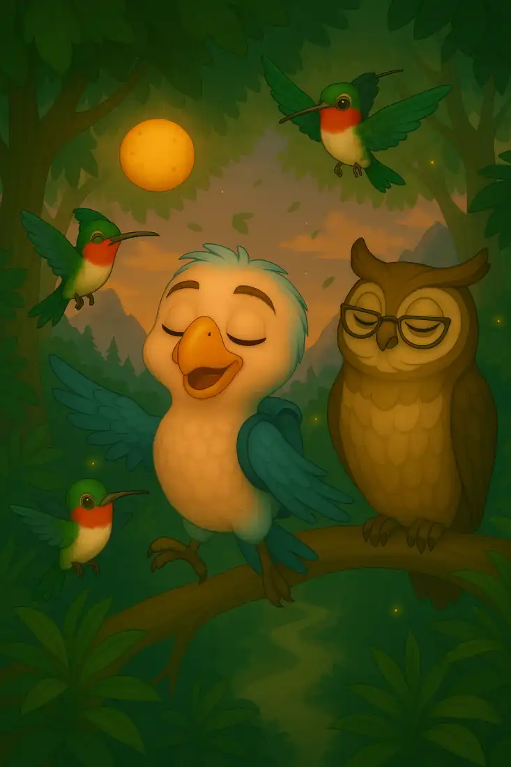 Kapitola 6: Kolibří tanec a Jeskyně ozvěn